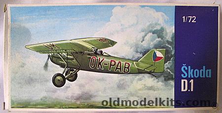 KP 1/72 Skoda D.1 - (D-1), 29 plastic model kit